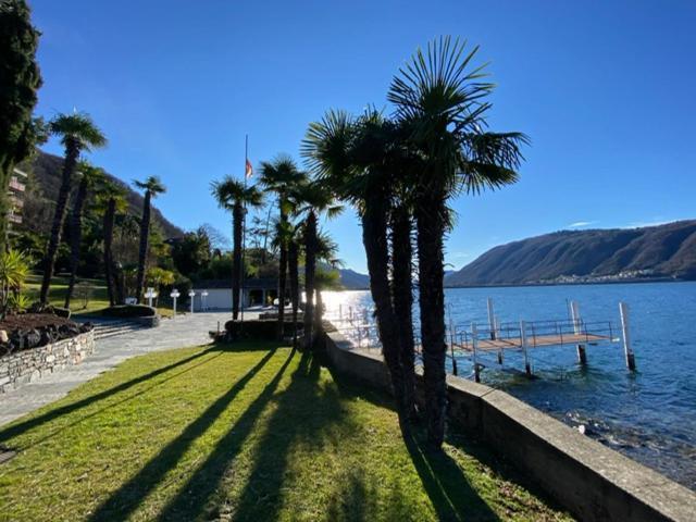 Ferien Am Luganer See Mit Seesicht 比索内 外观 照片