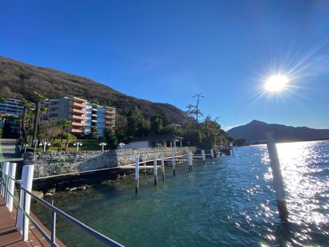 Ferien Am Luganer See Mit Seesicht 比索内 外观 照片