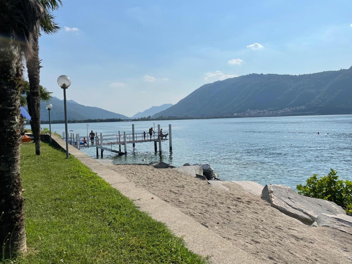 Ferien Am Luganer See Mit Seesicht 比索内 外观 照片